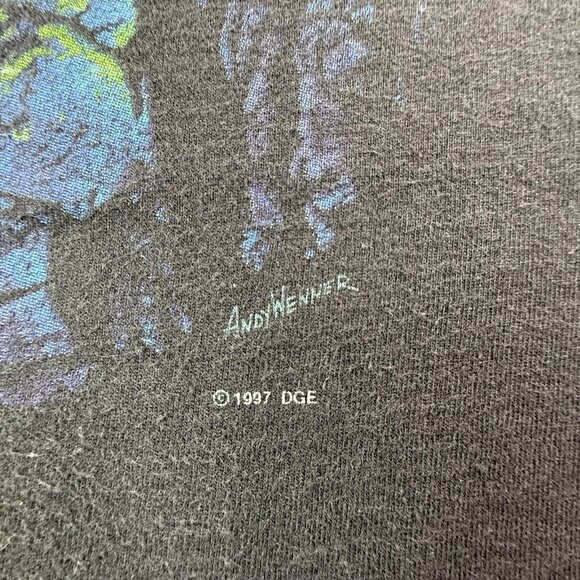 Vintage Amphibious Outfitter Shirt Mens 2XL Cayman Island Diver USA Made 90s Y2K - Picture 3 of 16